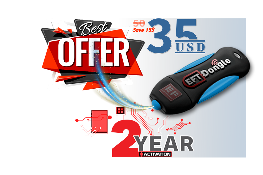 EFT Dongle 2 YEAR ACTIVATION OFFER