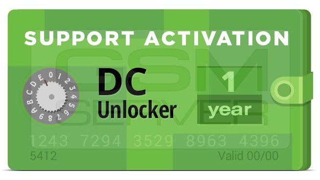 DC-Unlocker Activation (1 Year Support)
